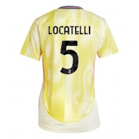 Ženski Nogometni dresi Juventus Manuel Locatelli #5 Gostujoči 2024-25 Kratek Rokav